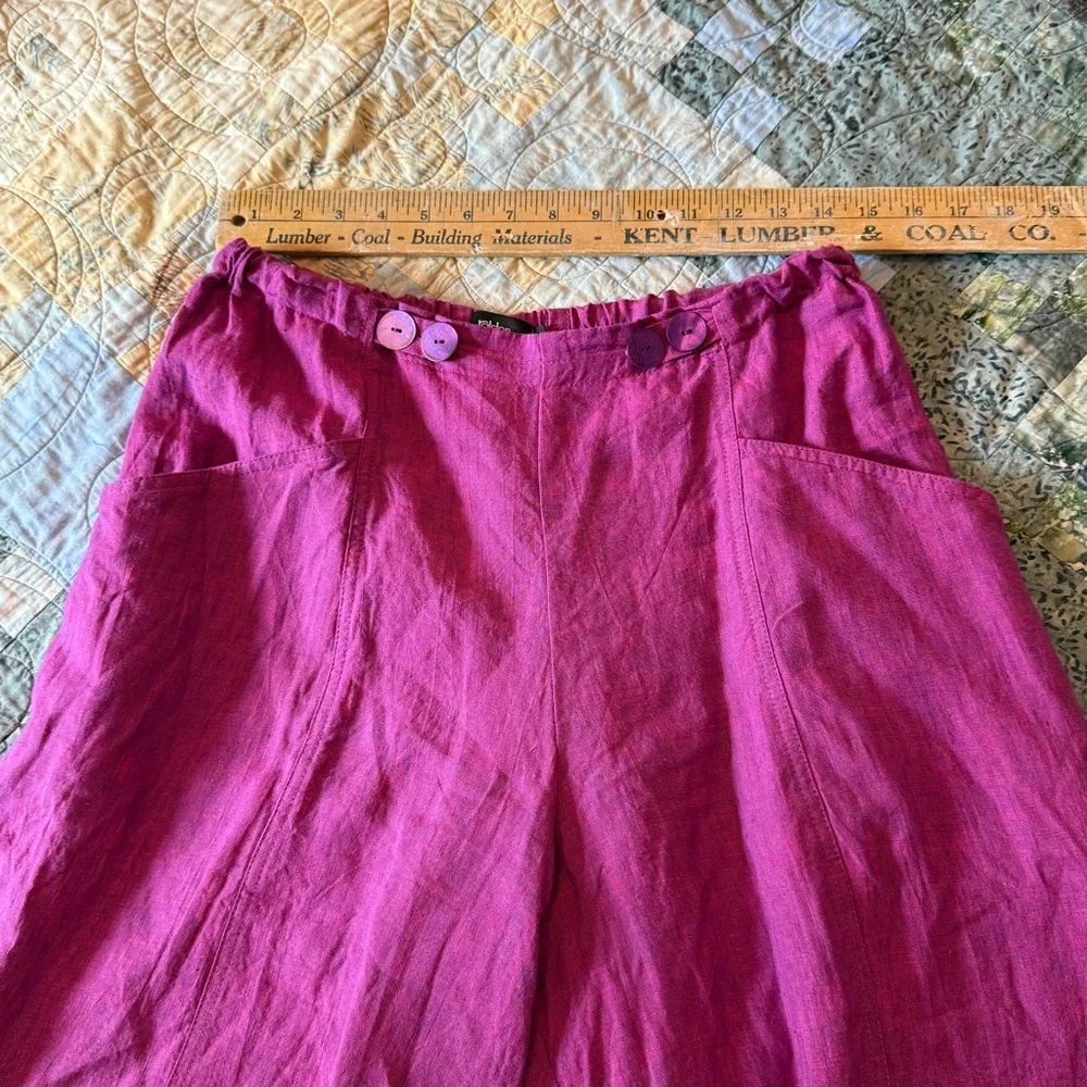 Purple Wide-Leg Pants - Picture 4 of 5